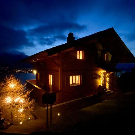 זיגריזוויל Chalet Egglen "Typical Swiss House, Best Views, Private Jacuzzi" מראה חיצוני תמונה