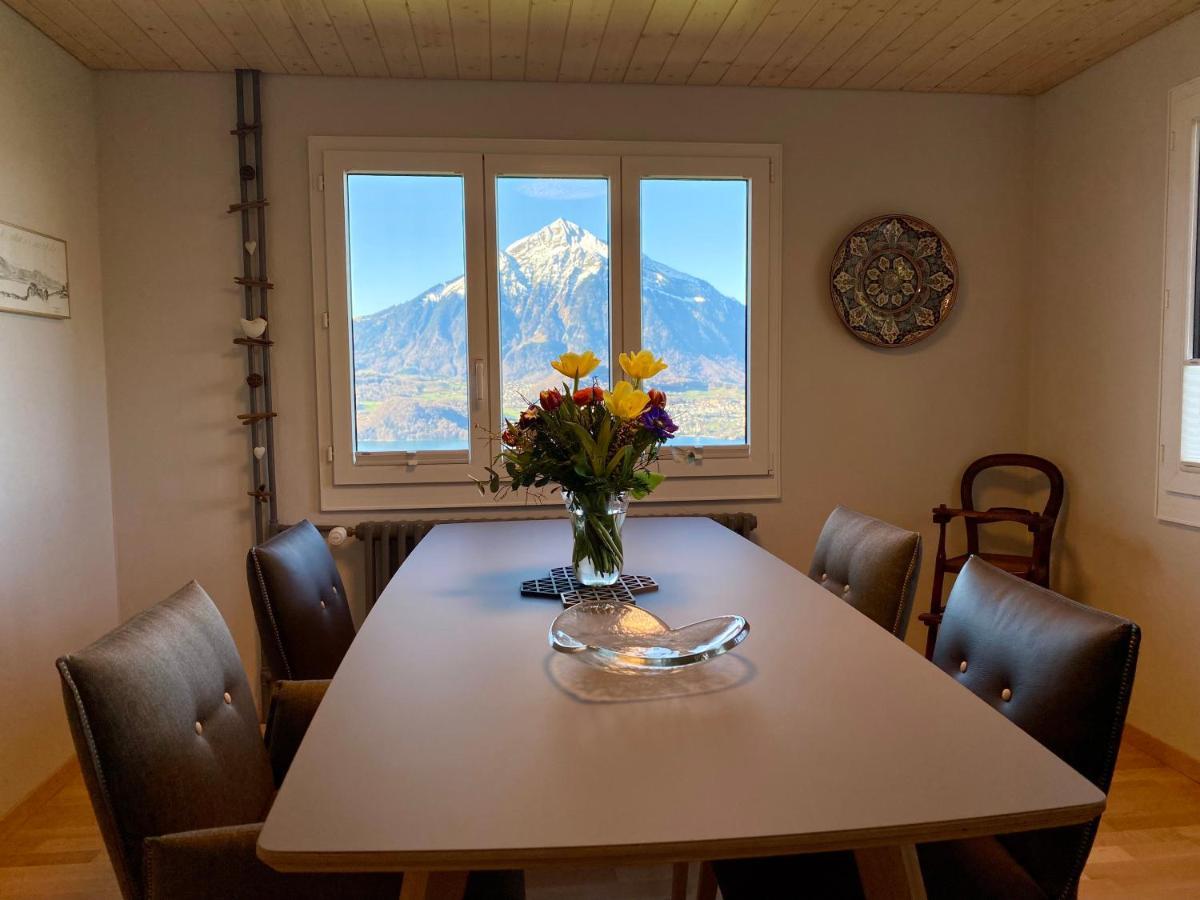 זיגריזוויל Chalet Egglen "Typical Swiss House, Best Views, Private Jacuzzi" מראה חיצוני תמונה