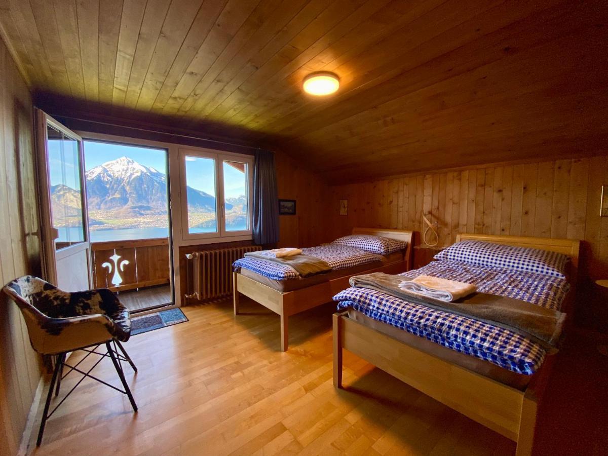 זיגריזוויל Chalet Egglen "Typical Swiss House, Best Views, Private Jacuzzi" מראה חיצוני תמונה