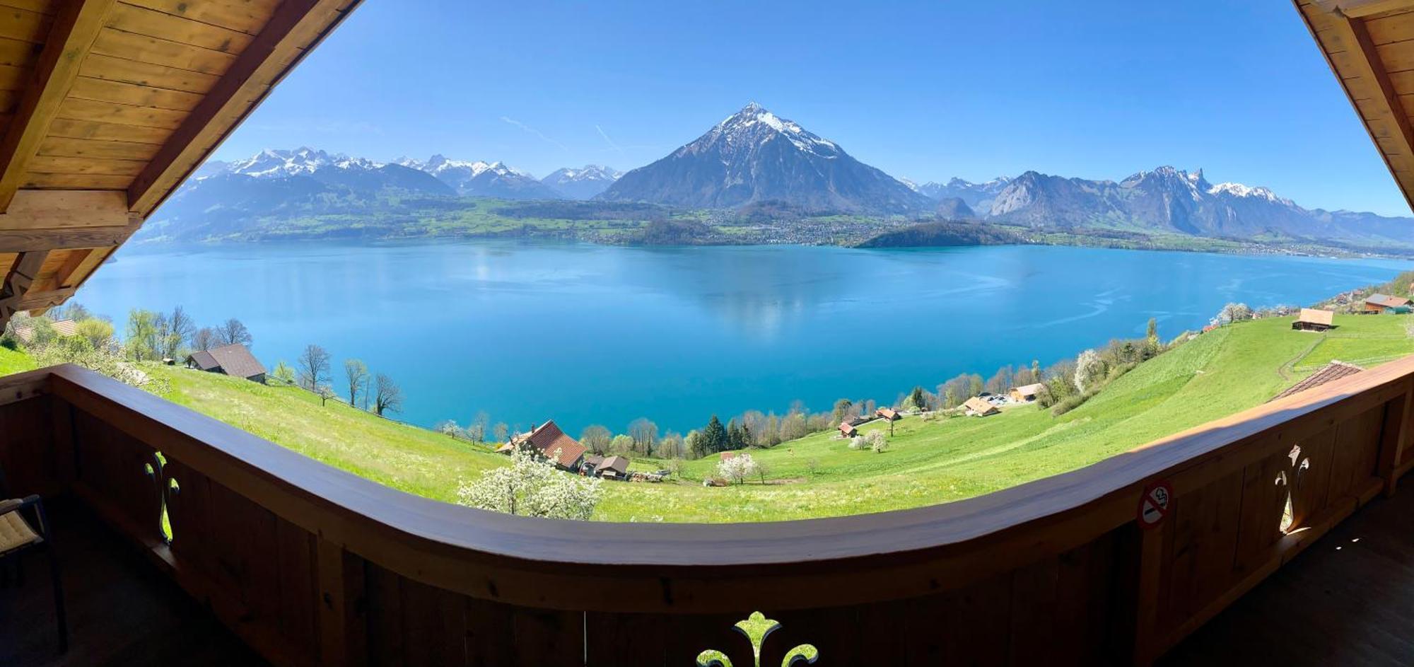 זיגריזוויל Chalet Egglen "Typical Swiss House, Best Views, Private Jacuzzi" מראה חיצוני תמונה